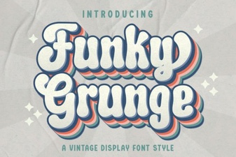 Unleash Your Designs with Funky Grunge Fonts