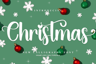 Christmas Font Designs for Holiday Projects