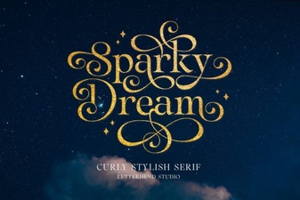 Sparky Dream Font for Creative Projects